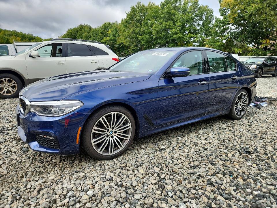2017 BMW 5er VIN WBAJA7C36HG903821 — COPART salvage auction photo