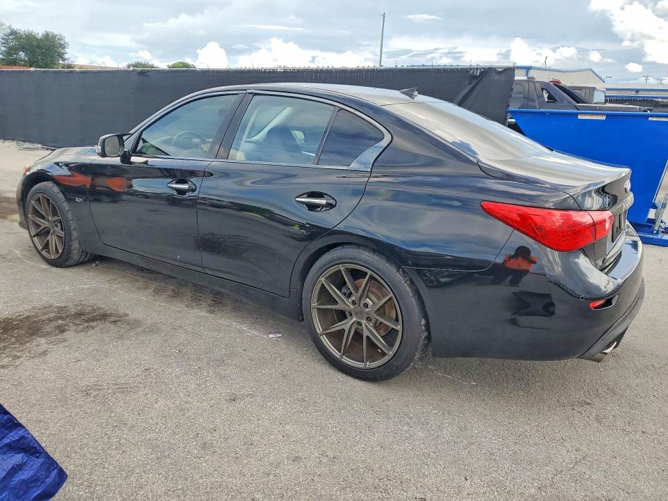2016 Infiniti Q50 VIN JN1EV7AP7GM300409 COPART salvage auction — MINOR DENT/SCRATCHES, Salvage Title, sold $0 on 2026-09-27 (photo 2)