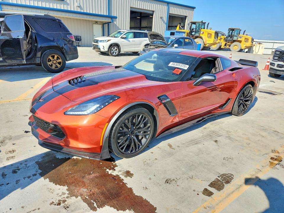 2015 Chevrolet Corvette VIN 1G1YP2D68F5603081 — COPART salvage auction photo