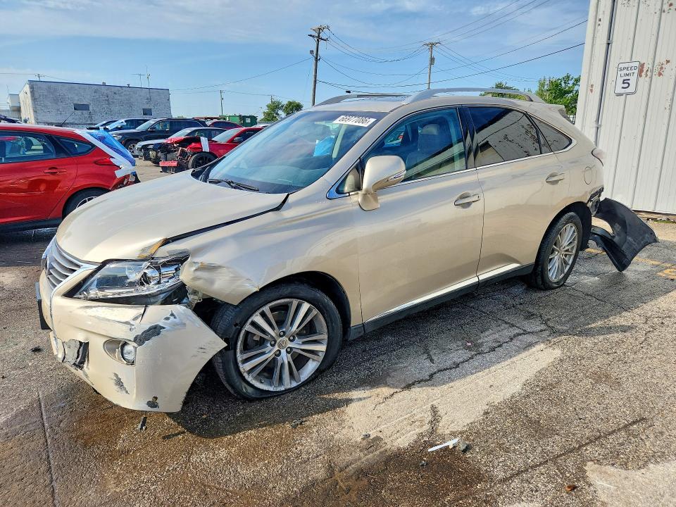 2015 Lexus Rx VIN 2T2BK1BA9FC278243 — COPART salvage auction photo