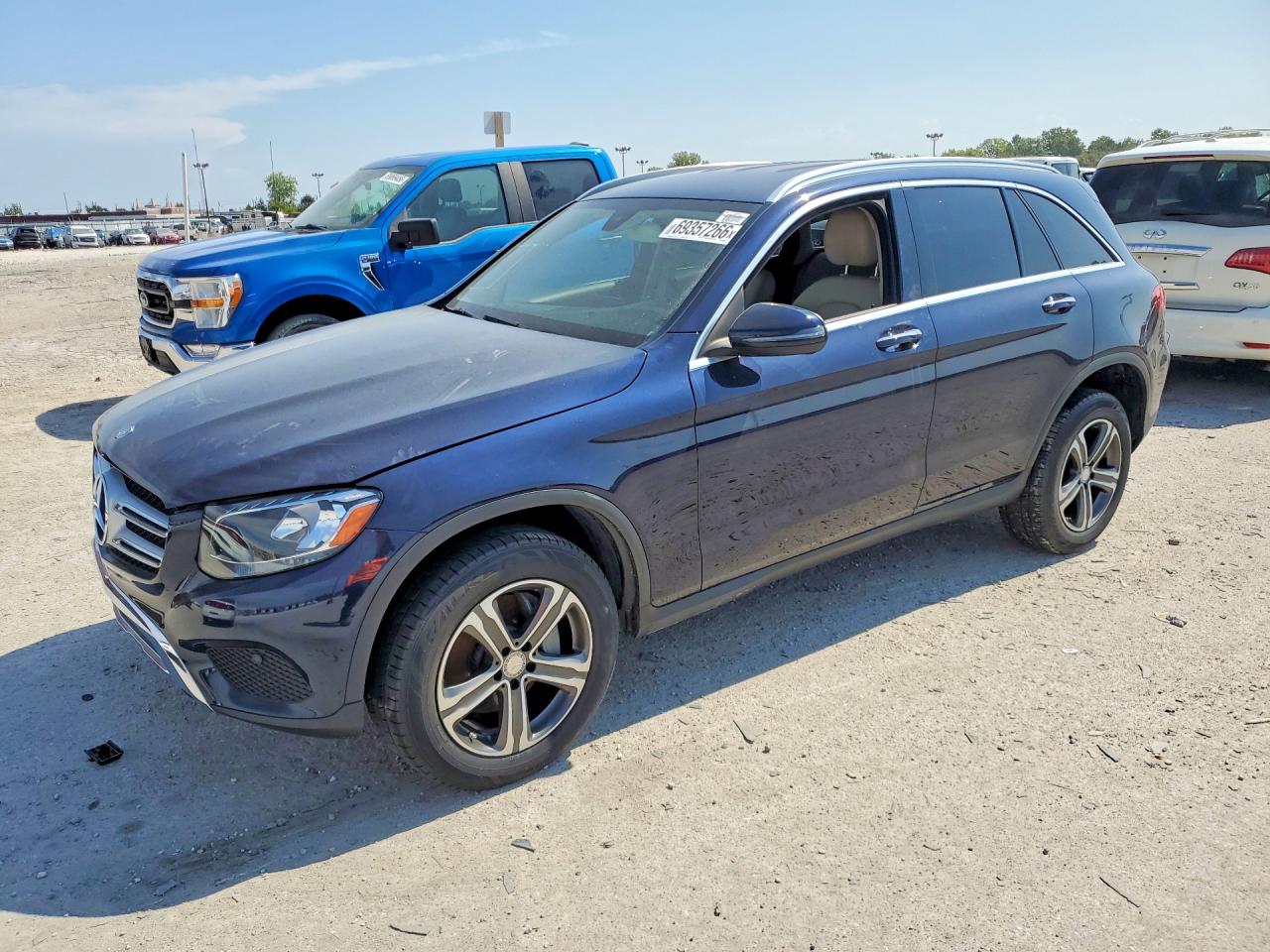 2016 Mercedes-Benz GLC-Class VIN WDC0G4KB6GF032700 — COPART salvage auction photo