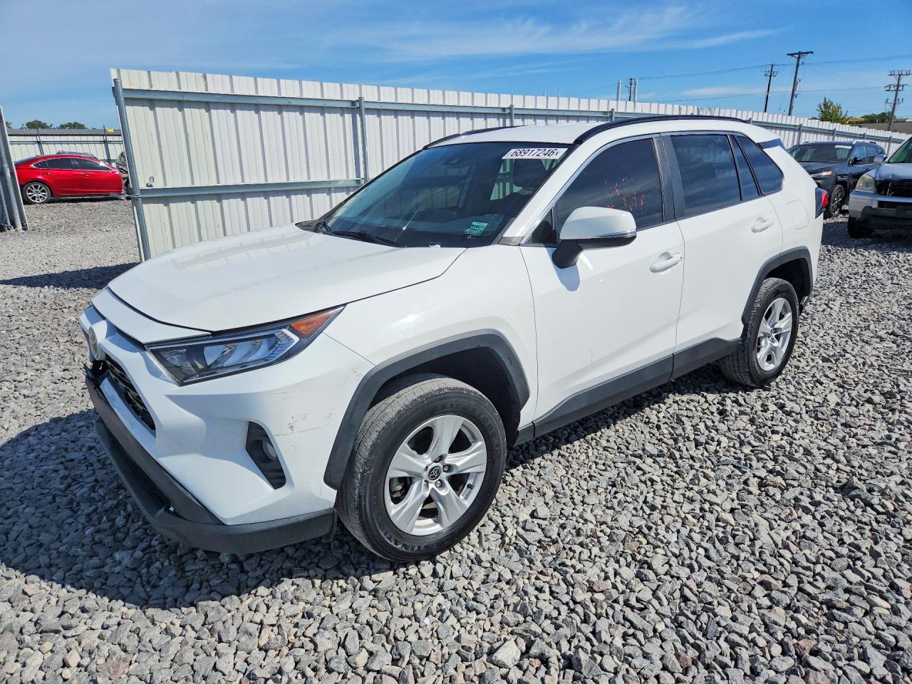 2021 Toyota RAV4 VIN 2T3W1RFV2MW159117 — COPART salvage auction photo