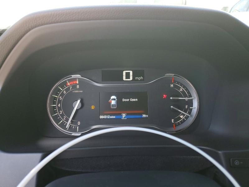 2022 Honda Ridgeline VIN 5FPYK3F87NB027045 COPART salvage auction — FRONT END, Ca - Salvage Certificate, sold $12,900 on 2026-09-28 (photo 9)