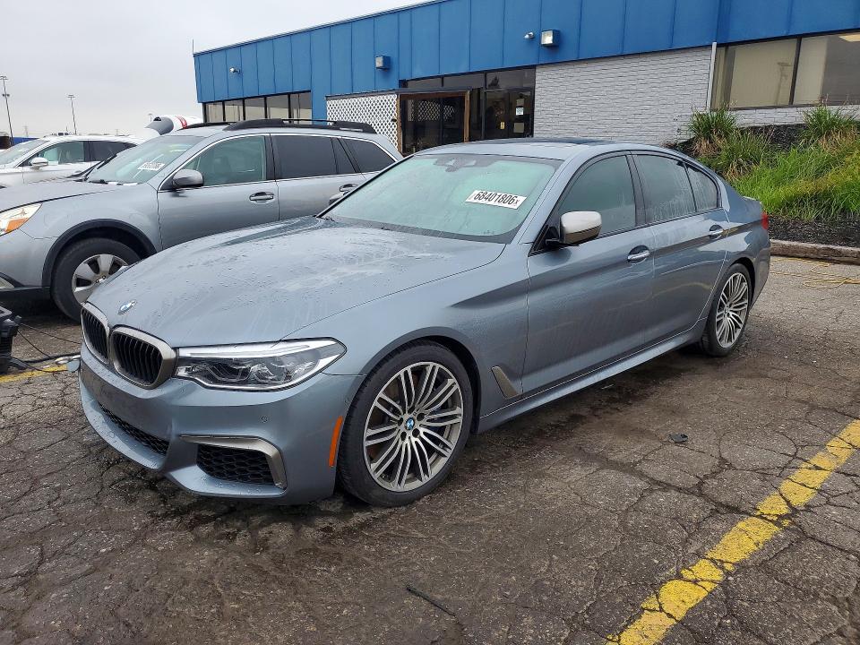 2018 BMW M5 VIN WBAJB9C51JB287149 — COPART salvage auction photo