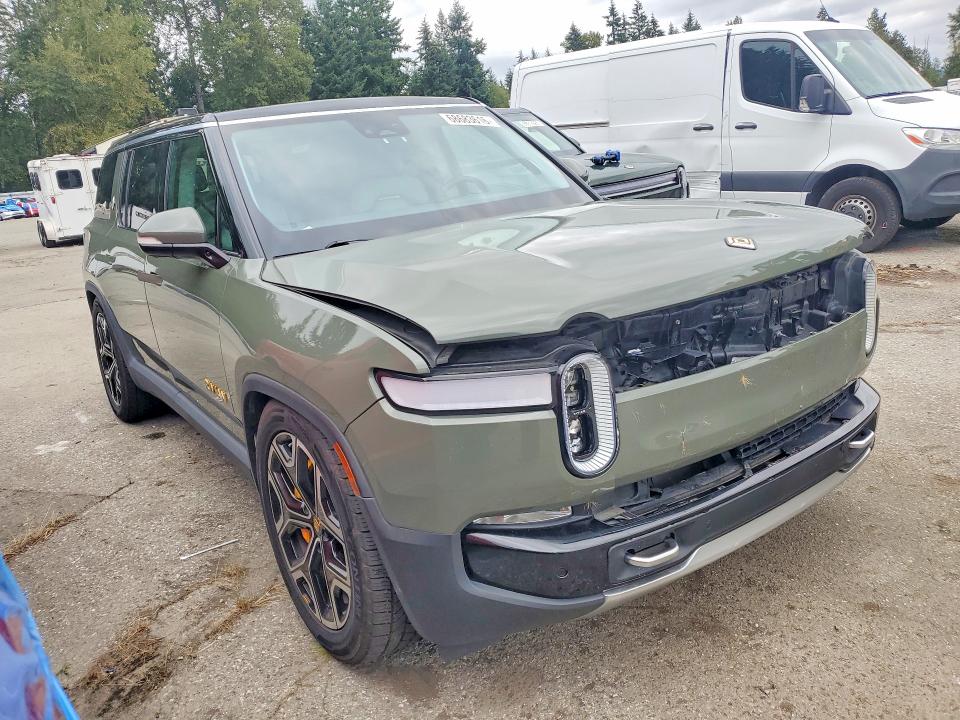 2023 Rivian R1s VIN 7PDSGABL7PN007017 COPART salvage auction — FRONT END, Wa - Bill Of Sale, sold $21,800 on 2026-09-21 (photo 4)