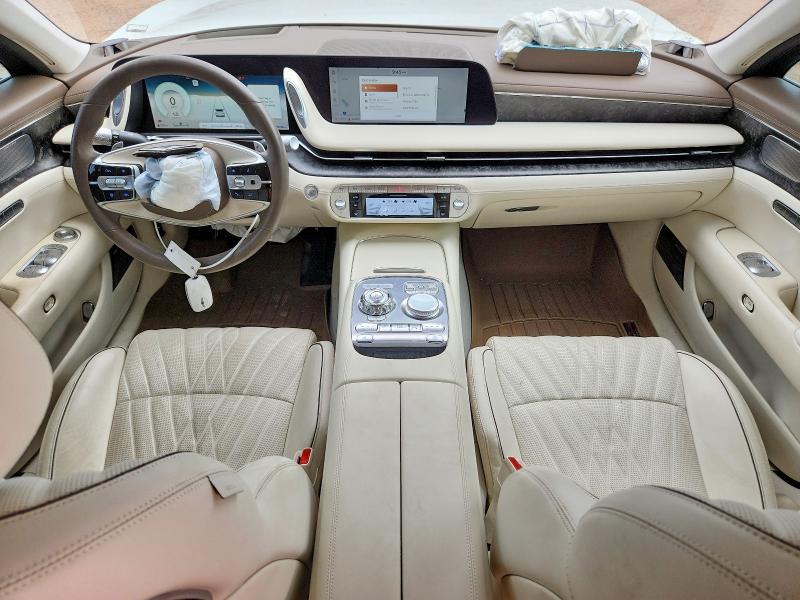 2024 Genesis G90 VIN KMTFC4SD2RU039849 COPART salvage auction — FRONT END, Az - Cert Of Title - Salvage, sold $30,750 on 2026-09-15 (photo 8)