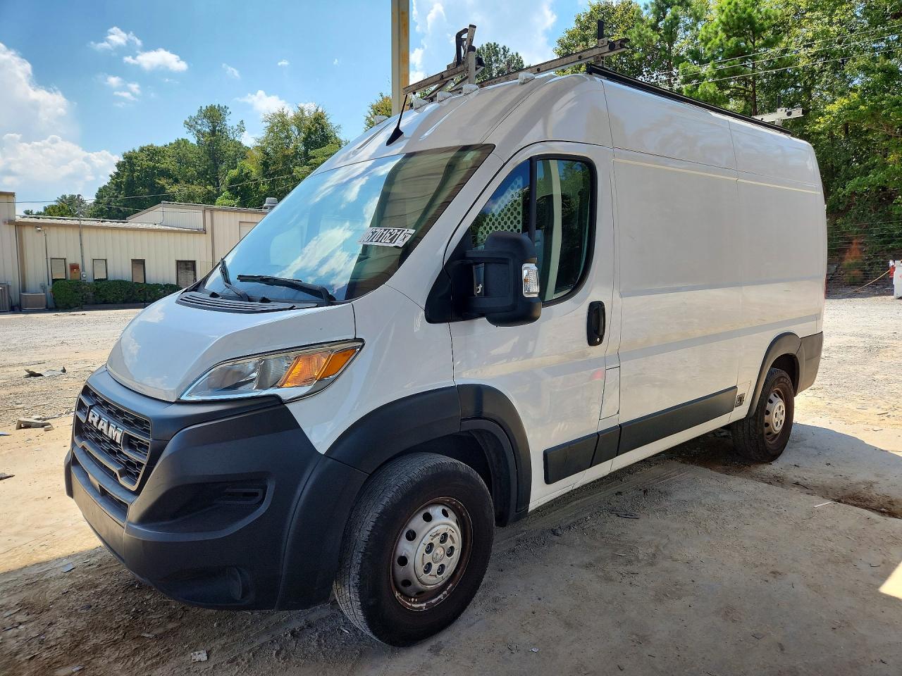 2023 Ram ProMaster 2500 VIN 3C6LRVCG6PE547114 — COPART salvage auction photo