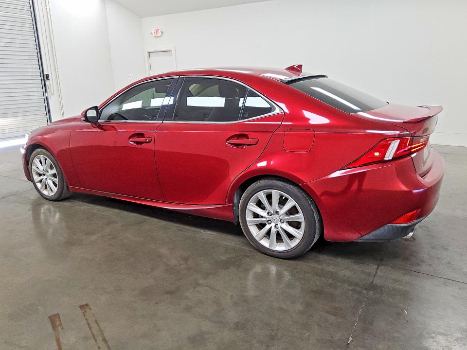2015 Lexus Is 250 VIN JTHBF1D21F5076314 COPART salvage auction — MINOR DENT/SCRATCHES, TX - CERTIFICATE OF TITLE, sold $14,300 on 2026-09-15 (photo 2)