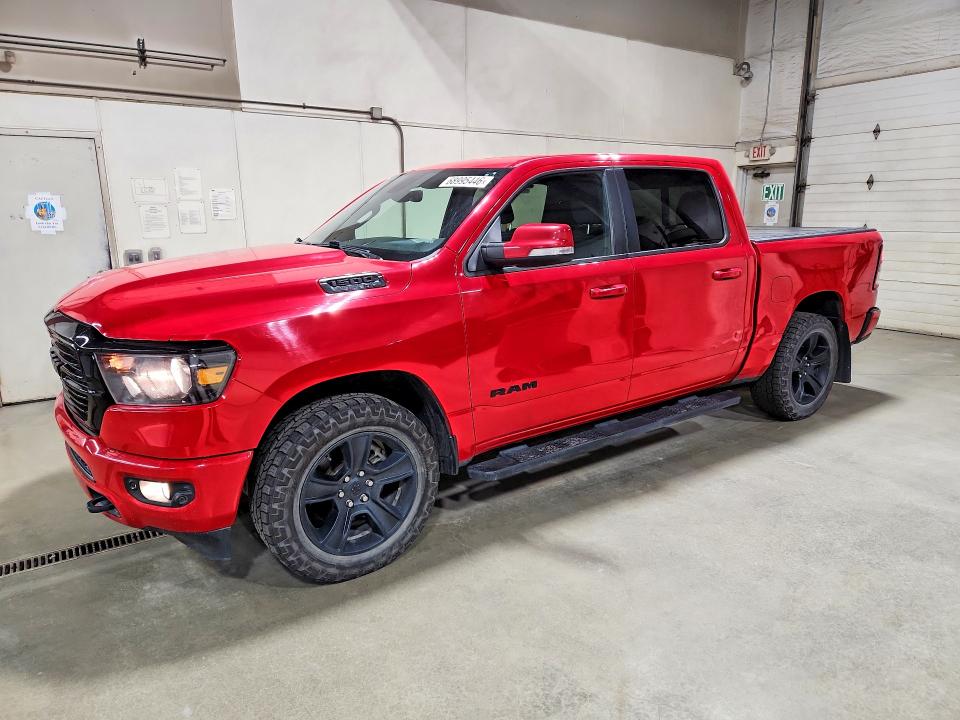 2020 Ram 1500 VIN 1C6SRFFT9LN104777 COPART salvage auction — MINOR DENT/SCRATCHES, Ak - Certificate Of Vehicle Title (P), sold $24,600 on 2026-09-22 (photo 1)