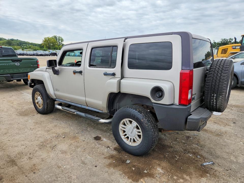 2007 Hummer H3 VIN 5GTDN13E178214340 COPART salvage auction — MINOR DENT/SCRATCHES, WI - CERTIFICATE OF TITLE, sold $500 on 2026-09-22 (photo 2)