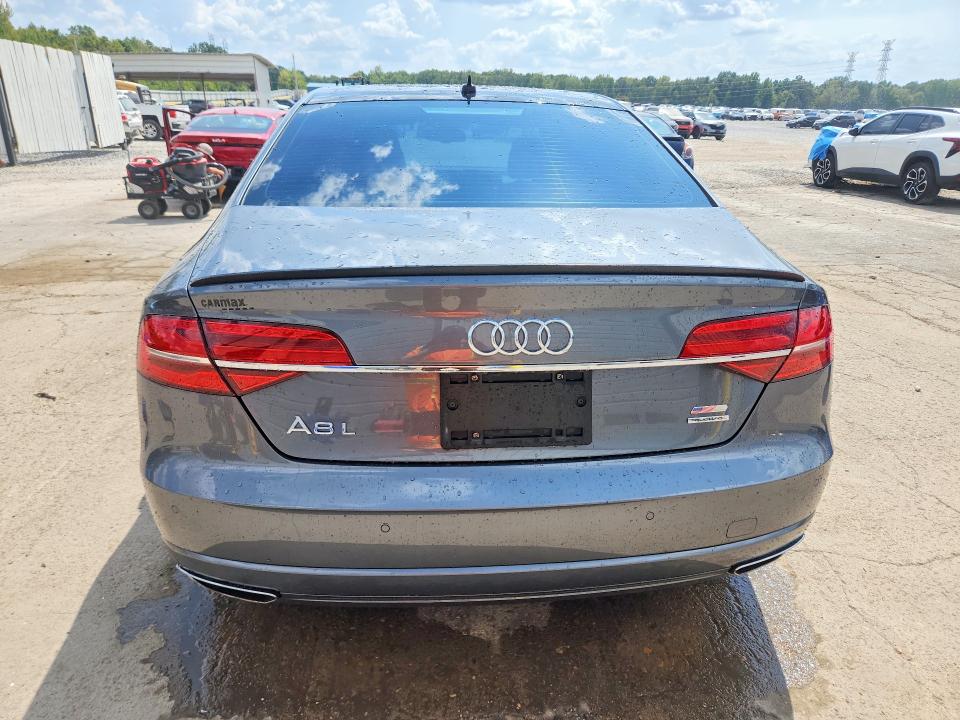 2017 Audi A8 VIN WAU44AFD6HN017449 COPART salvage auction — FRONT END, TN - SALVAGE CERTIFICATE, sold $6,600 on 2026-09-24 (photo 6)