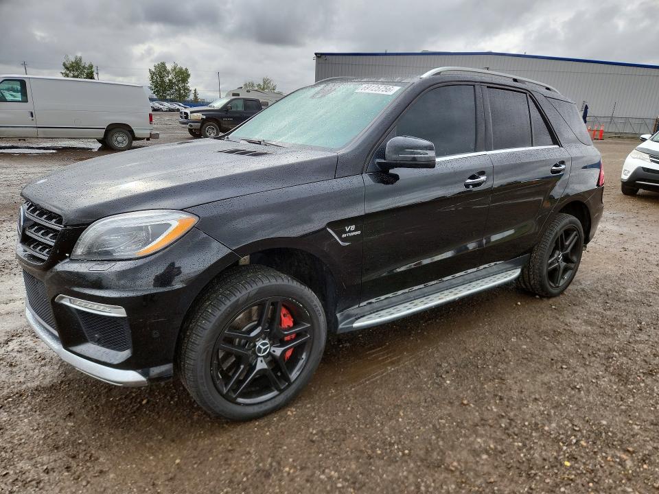 2012 Mercedes-benz Ml-class VIN 4JGDA7EB7CA043312 — COPART salvage auction photo