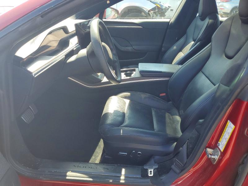 2023 Tesla Model s VIN 5YJSA1E55PF525924 COPART salvage auction — REAR END, Salvage Title, sold $8,700 on 2026-10-19 (photo 7)