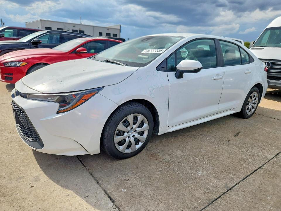 2020 Toyota Corolla VIN 5YFEPRAE5LP121259 — COPART salvage auction photo