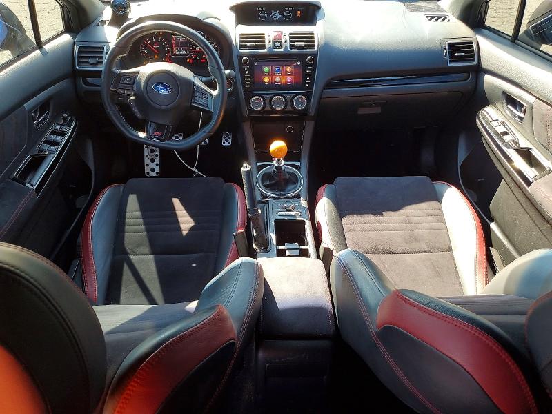 2021 Subaru Wrx VIN JF1VA2E66M9821123 COPART salvage auction — FRONT END, Pa - Certificate Of Salvage, sold $13,500 on 2026-09-25 (photo 8)