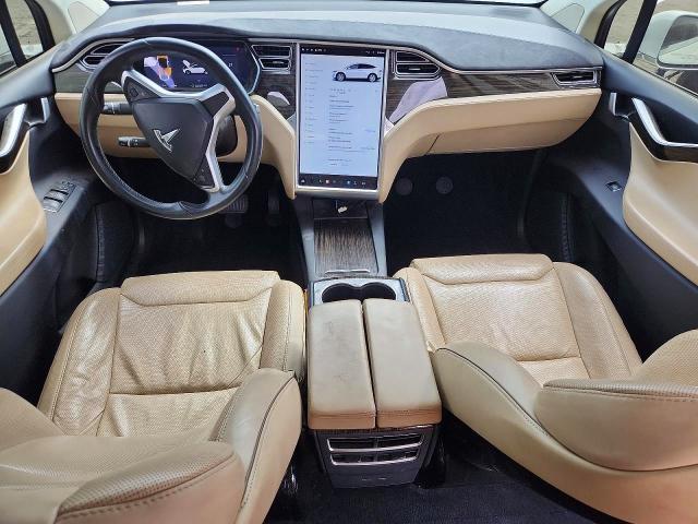 2016 Tesla Model x VIN 5YJXCDE24GF026216 COPART salvage auction — FRONT END, CA - CERTIFICATE OF TITLE, sold $9,100 on 2026-10-09 (photo 8)