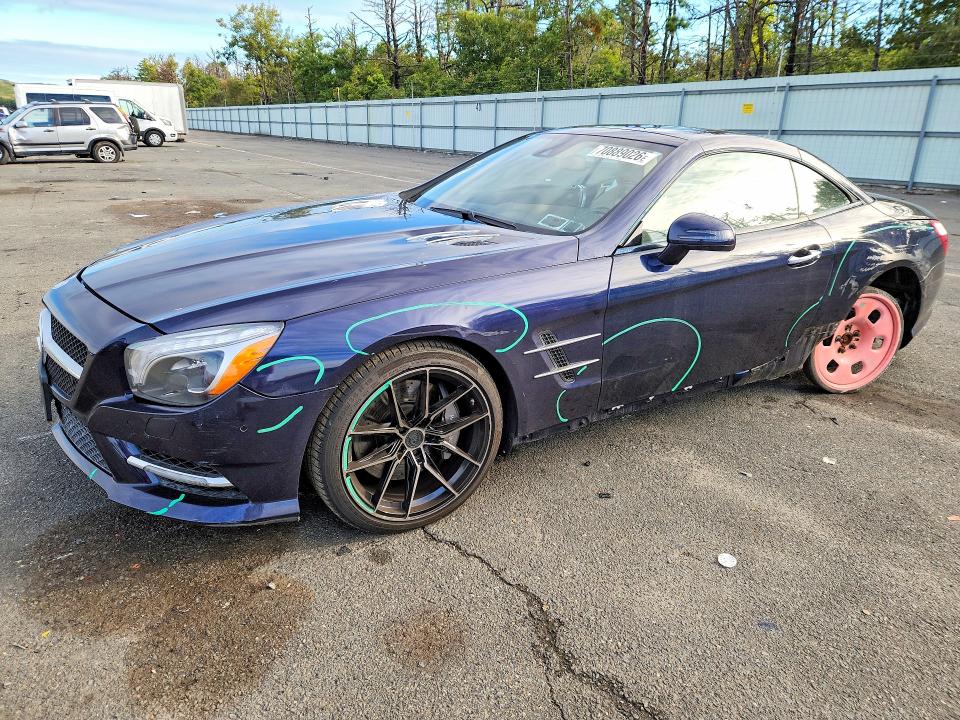 2014 Mercedes-benz Sl-class VIN WDDJK7DA4EF028288 — COPART salvage auction photo