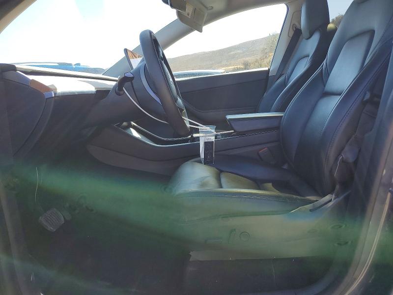 2020 Tesla Model y VIN 5YJYGDEF9LF023916 COPART salvage auction — FRONT END, NV - SALVAGE TITLE, sold $9,300 on 2026-10-08 (photo 7)