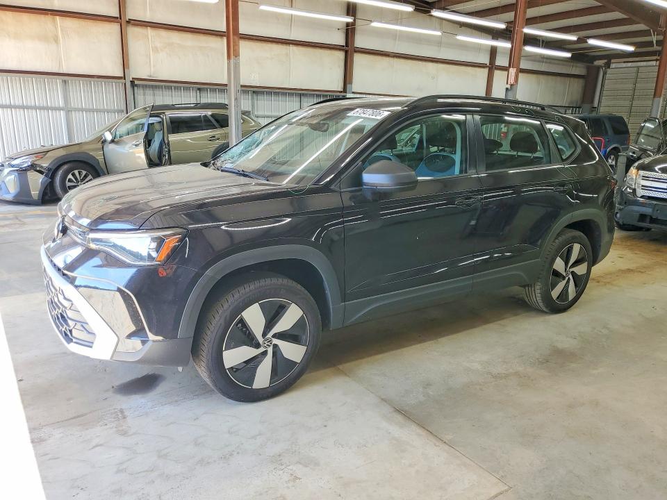 2025 Volkswagen Taos VIN 3VV8C7B21SM041160 — COPART salvage auction photo