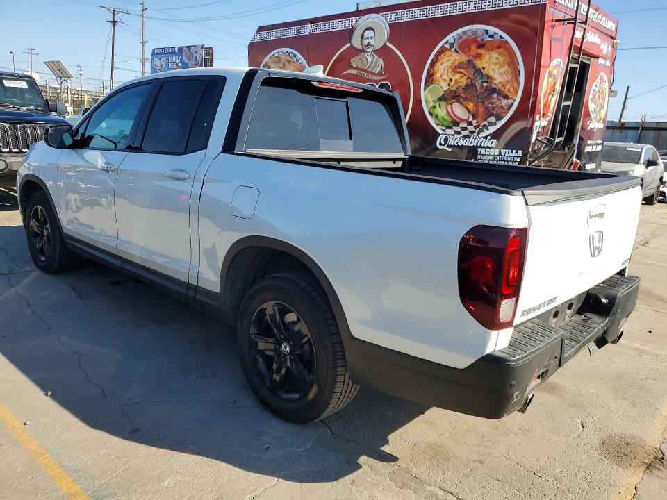 2022 Honda Ridgeline VIN 5FPYK3F87NB027045 COPART salvage auction — FRONT END, Ca - Salvage Certificate, sold $12,900 on 2026-09-28 (photo 2)