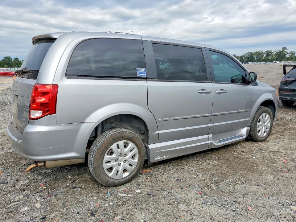 2016 Dodge Caravan VIN 2C4RDGBG5GR396831 COPART salvage auction — NORMAL WEAR, Va - Certificate Of Title, sold $17,700 on 2026-09-23 (photo 3)