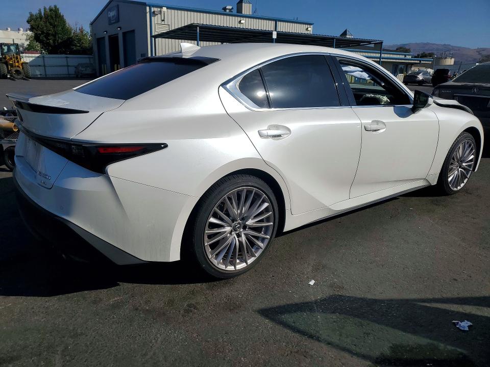 2024 Lexus Is 300 VIN JTHD81F24R5052917 COPART salvage auction — FRONT END, Ca - Salvage Certificate, sold $9,900 on 2026-10-13 (photo 3)