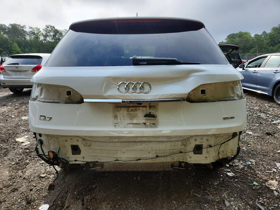 2021 Audi Q7 VIN WA1LXAF72MD014672 COPART salvage auction — REAR END, Md - Cert Of Salvage > 75% Damage, sold $13,500 on 2026-09-04 (photo 6)