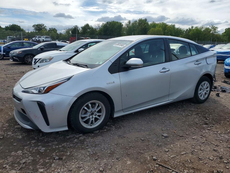 2021 Toyota Prius VIN JTDKAMFU0M3140562 — COPART salvage auction photo