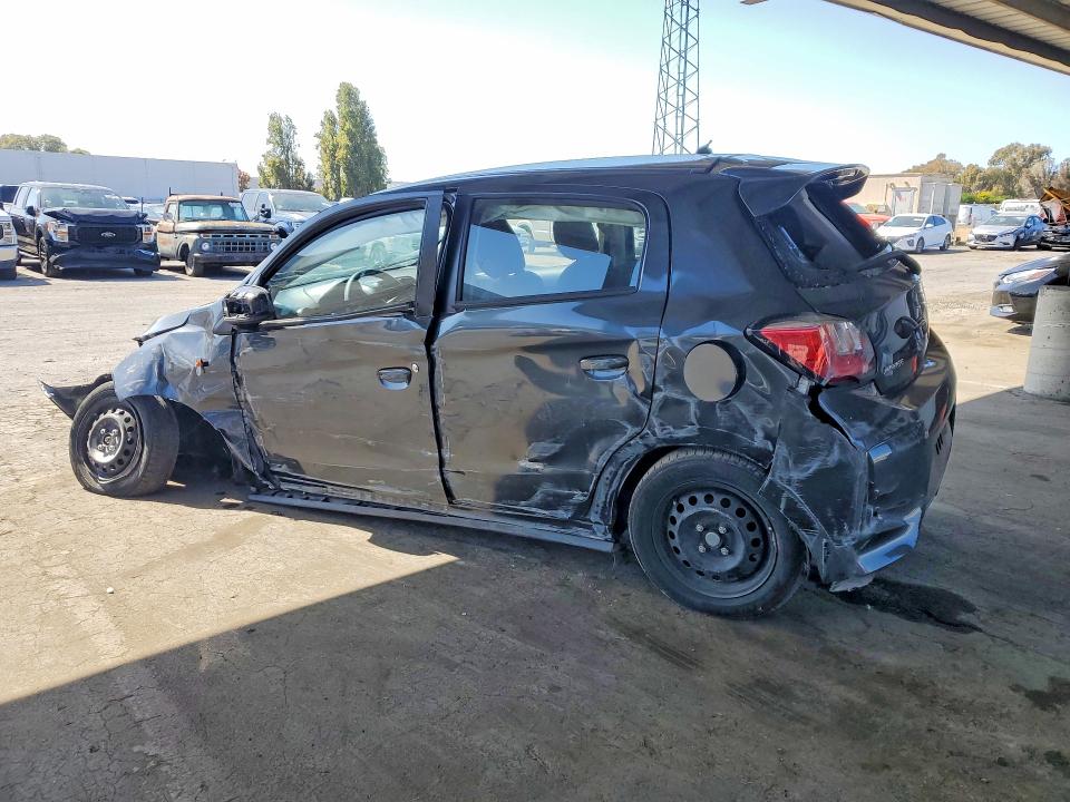 2024 Mitsubishi Mirage VIN ML32AUHJ7RH031001 COPART salvage auction — ALL OVER, Fl - Dlr Only Salvage/Rebuildable, sold $1,900 on 2026-10-08 (photo 2)