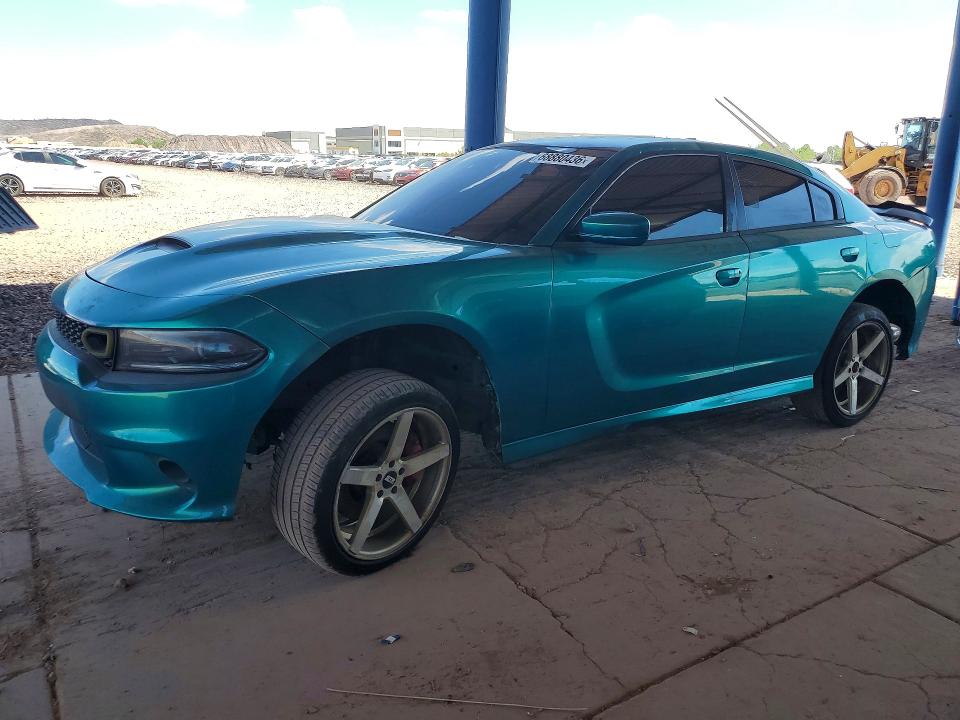2017 Dodge Charger VIN 2C3CDXGJ2HH581649 COPART salvage auction — VANDALISM, AR - CERTIFICATE OF TITLE (P), sold $2,100 on 2026-10-06 (photo 1)