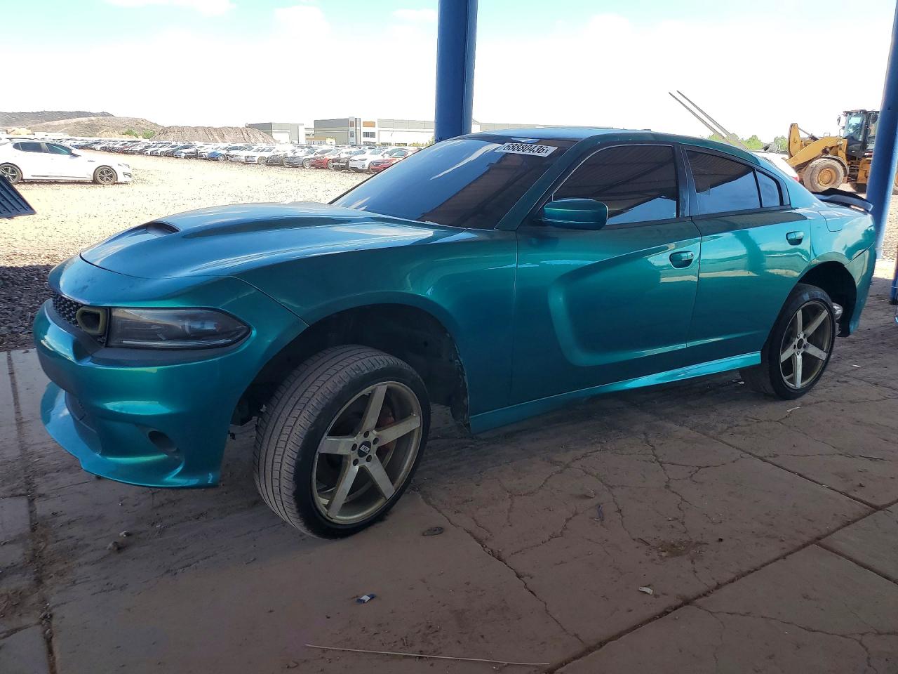 2017 Dodge Charger VIN 2C3CDXGJ2HH581649 COPART salvage auction — Vandalized, AR - CERTIFICATE OF TITLE (P), sold $2,150 on 2026-10-09 (photo 1)