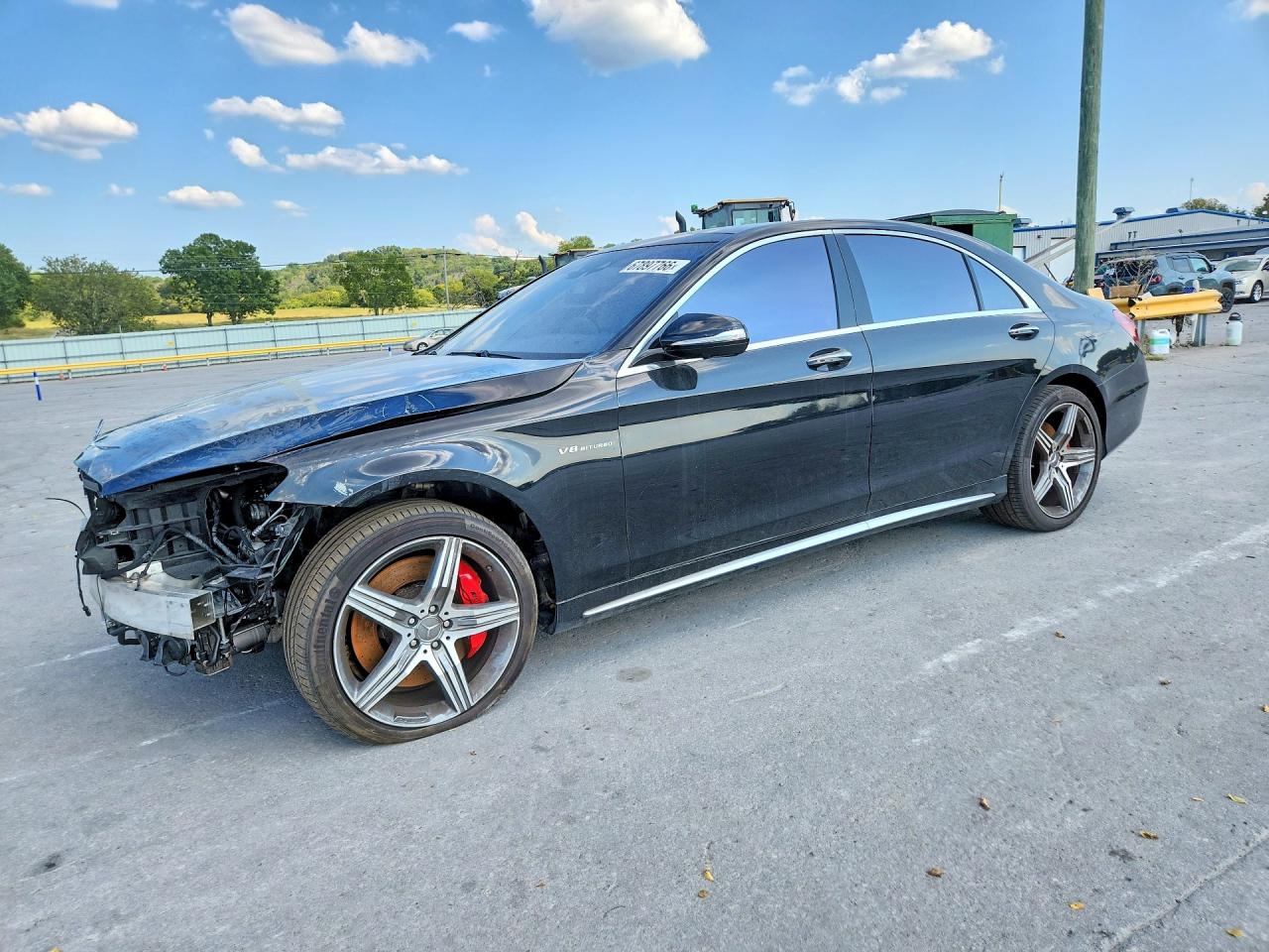 2017 Mercedes-Benz S-Class VIN WDDUG7JBXHA291348 — COPART salvage auction photo