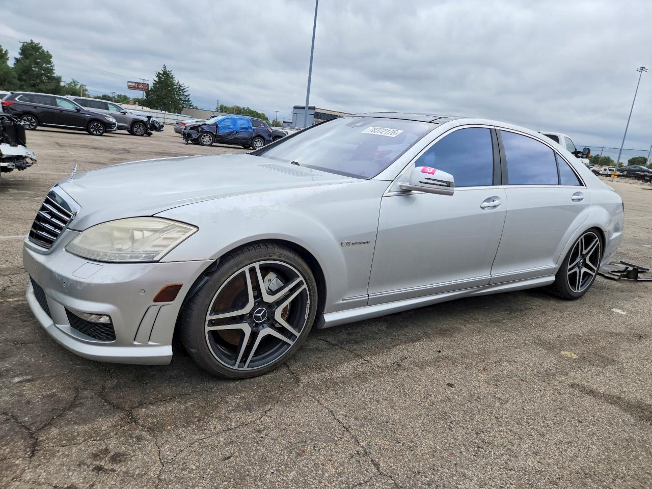 2013 Mercedes-Benz S-Class VIN WDDNG7EB3DA517660 — COPART salvage auction photo