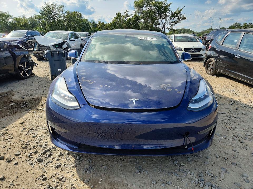 2020 Tesla Model 3 VIN 5YJ3E1EA0LF615871 COPART salvage auction — REAR END, Wv - Certificate Of Title, sold $11,500 on 2026-10-08 (photo 5)