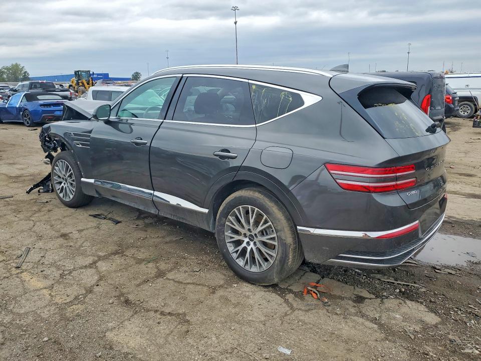 2025 Genesis GV80 VIN KMUHFESB9SU251573 COPART salvage auction — FRONT END, FL - CERTIFICATE OF DESTRUCTION (P), sold $10,300 on 2026-10-07 (photo 2)