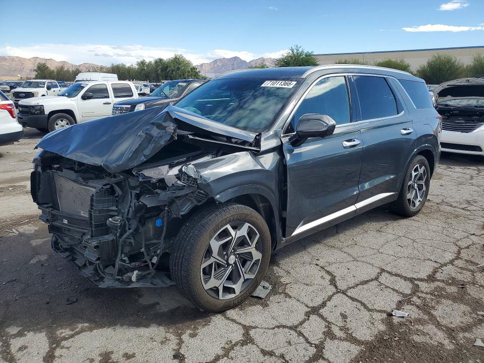 2022 Hyundai Palisade VIN KM8R74HE6NU425311 — COPART salvage auction photo