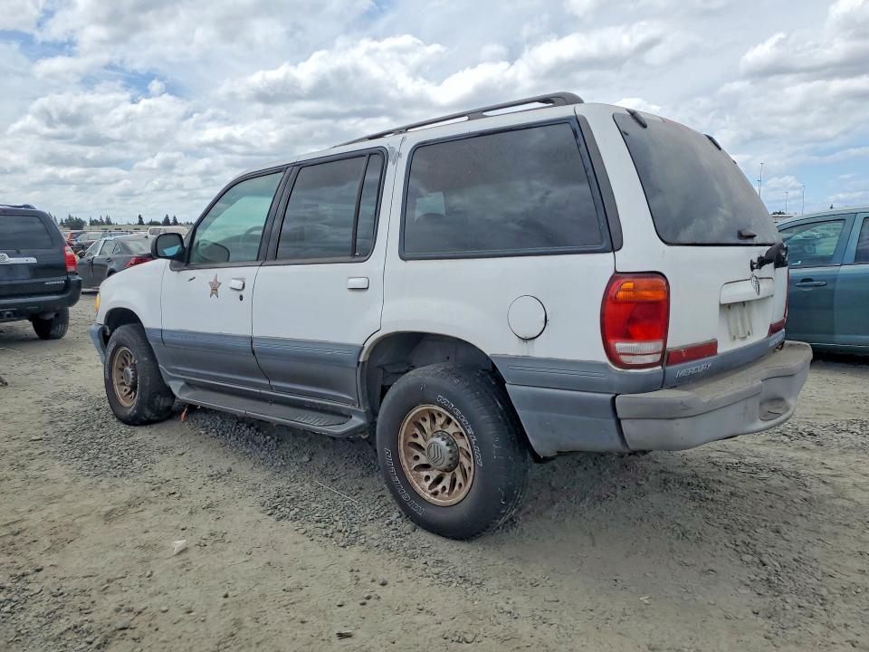 2000 Mercury Mountaineer VIN 4M2ZU66E2YUJ28501 COPART salvage auction — FRONT END, CA - CERTIFICATE OF TITLE, sold $10 on 2026-09-03 (photo 2)