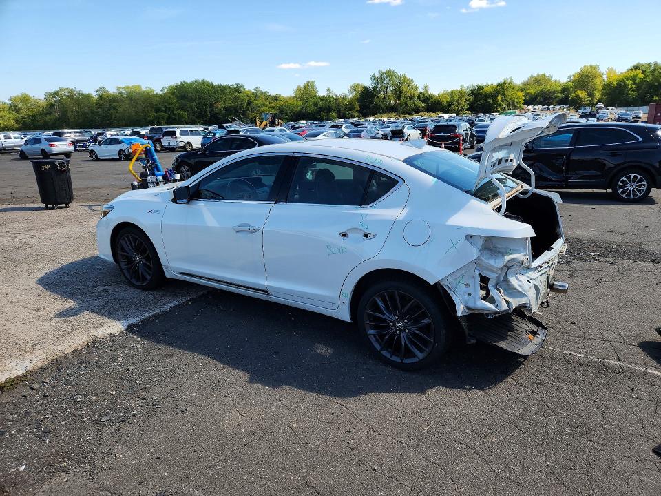 2022 Acura Ilx VIN 19UDE2F85NA005144 COPART salvage auction — REAR END, CT - CERT OF TITLE-SALVAGE, sold $7,600 on 2026-09-30 (photo 2)