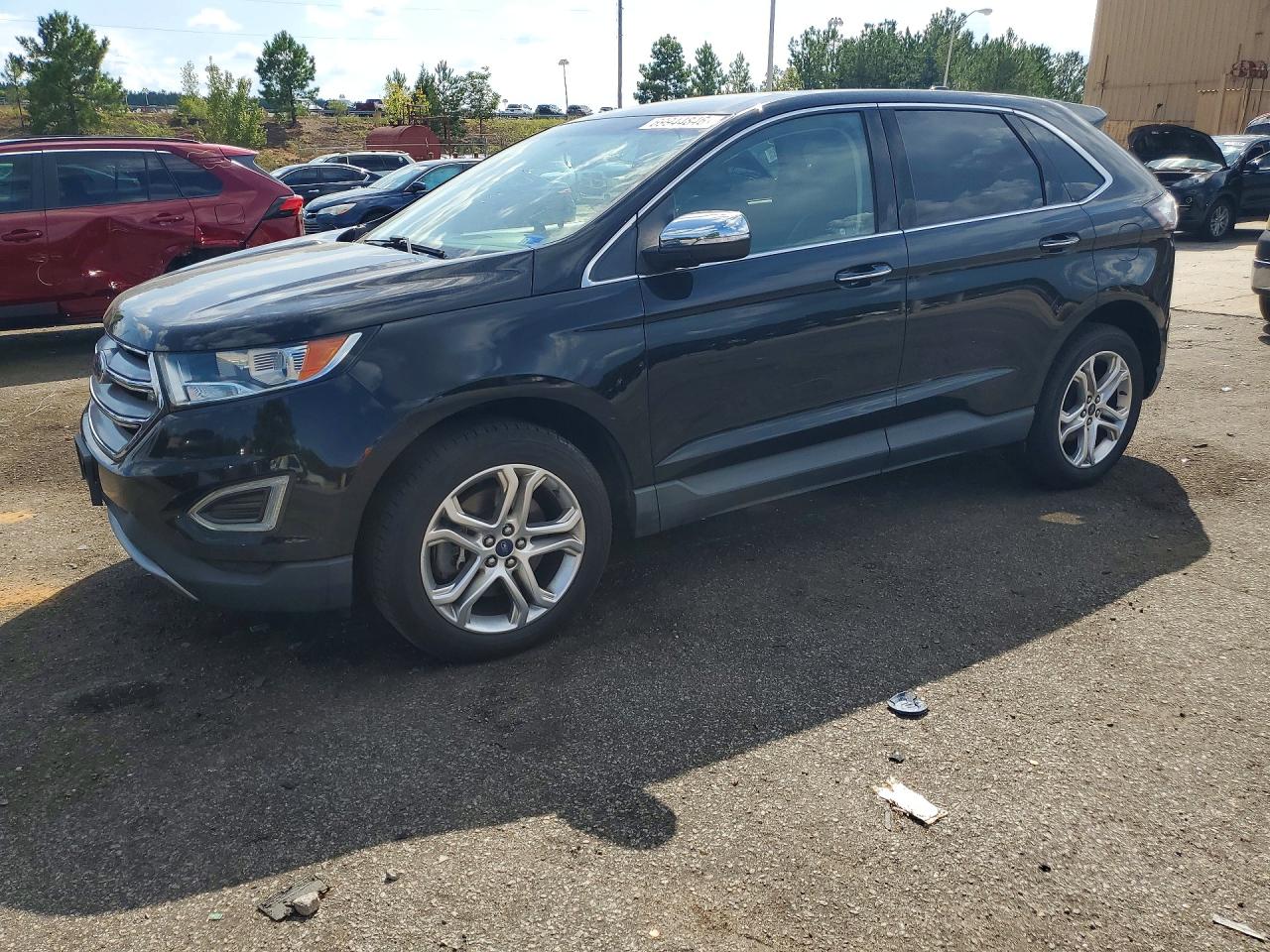 2018 Ford Edge VIN 2FMPK4K97JBB42532 COPART salvage auction — Mechanical, VA - CERTIFICATE OF TITLE, sold $3,000 on 2026-09-26 (photo 1)