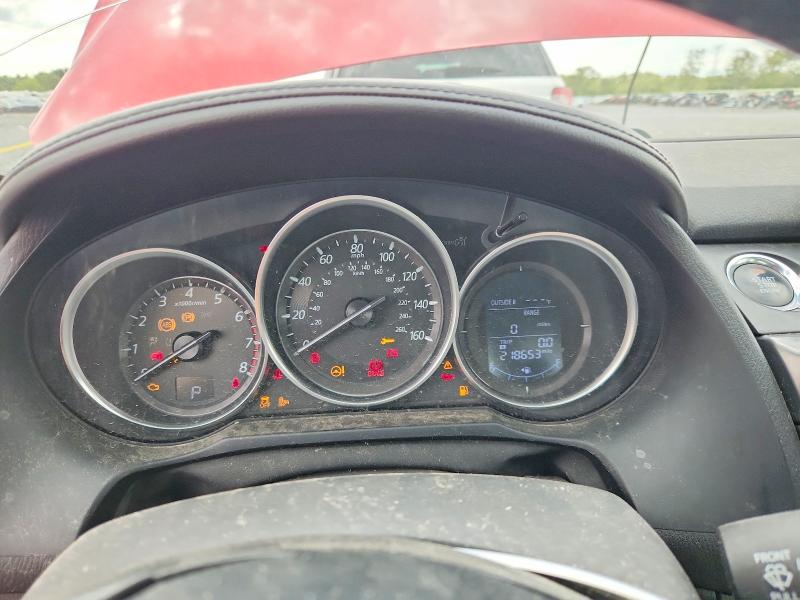 2016 Mazda 6 VIN JM1GJ1V59G1456170 COPART salvage auction — FRONT END, Il - Salvage Certificate, sold $0 on 2026-10-07 (photo 9)