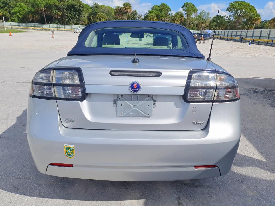 2011 Saab 9-3 VIN YS3FA7CYXB1302435 COPART salvage auction — FRONT END, Fl - Cert Of Title Slvg Rebuildable, sold $975 on 2026-10-07 (photo 6)
