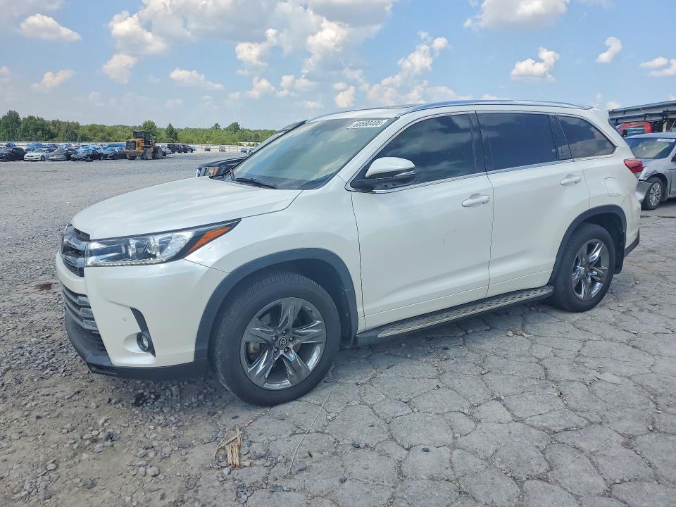 2019 Toyota Highlander VIN 5TDDZRFH3KS991865 — COPART salvage auction photo