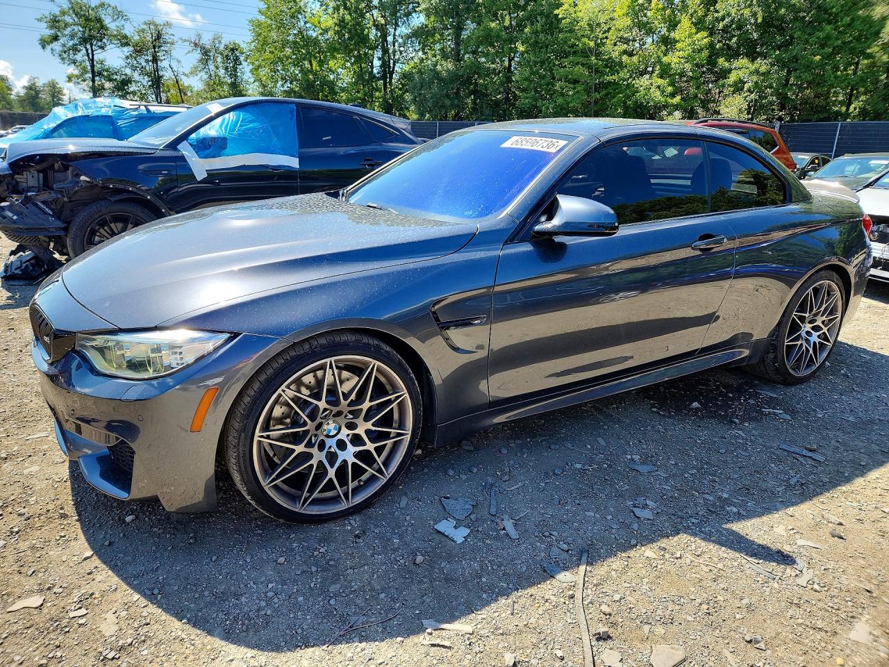 2020 BMW M4 VIN WBS4Y9C03LAH91760 — COPART salvage auction photo