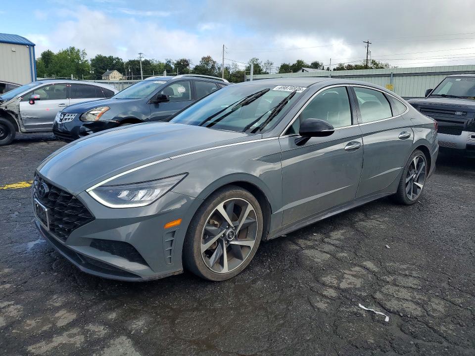 2021 Hyundai Sonata VIN 5NPEJ4J24MH107961 — COPART salvage auction photo