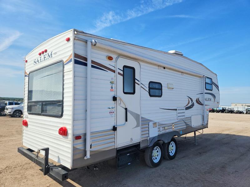 2012 Unkn Salem 5th wheel camper VIN 4X4FSMZ25CA303378 COPART salvage auction — MINOR DENT/SCRATCHES, NE - CERT OF TITLE-SALVAGE, sold $1,250 on 2026-10-15 (photo 4)