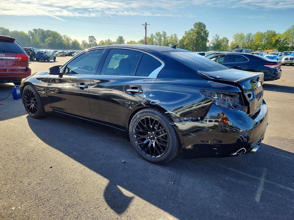 2019 Infiniti Q50 VIN JN1EV7AP7KM519086 COPART salvage auction — REAR END, Ut - Salvage Certificate, sold $4,600 on 2026-10-06 (photo 2)
