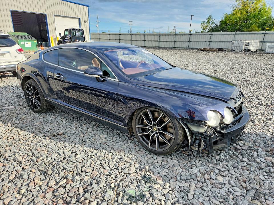 2005 Bentley Continental VIN SCBCR63W95C029768 COPART salvage auction — FRONT END, Wi - Junked Vehicle Bill Of Sale, sold $3,950 on 2026-09-28 (photo 4)