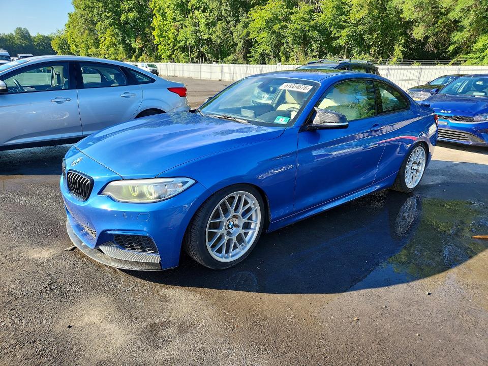 2017 BMW M240i VIN WBA2G1C38HV665479 — COPART salvage auction photo