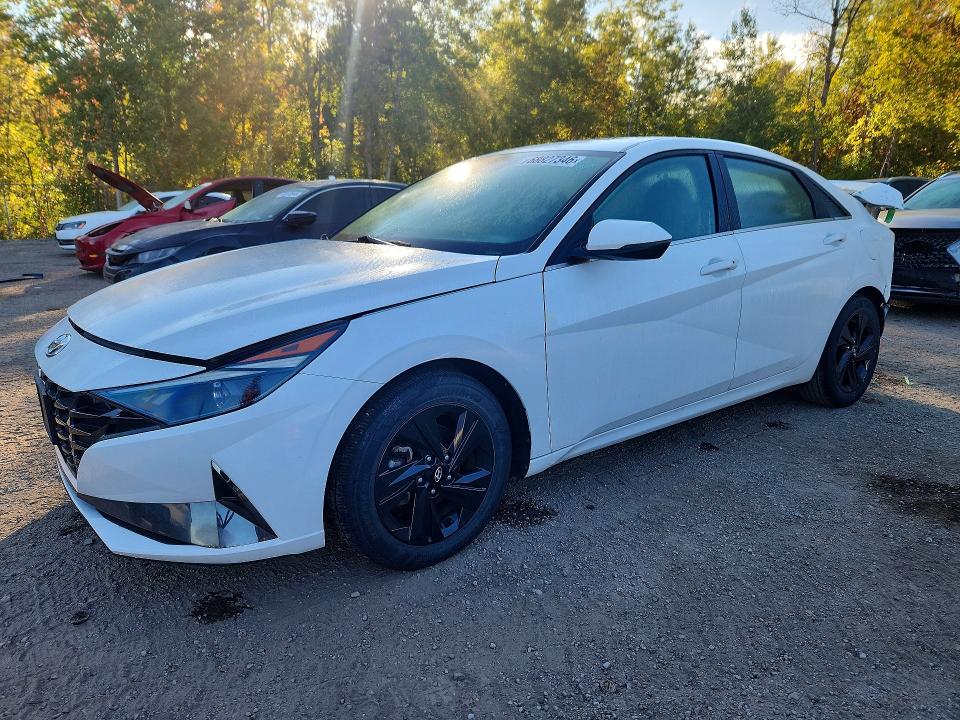 2022 Hyundai Elantra VIN KMHLN4AJ1NU028981 — COPART salvage auction photo