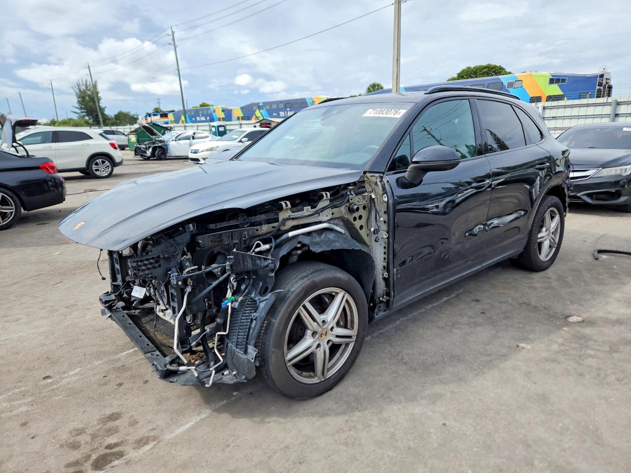 2023 Porsche Cayenne VIN WP1AA2AY9PDA02283 — COPART salvage auction photo